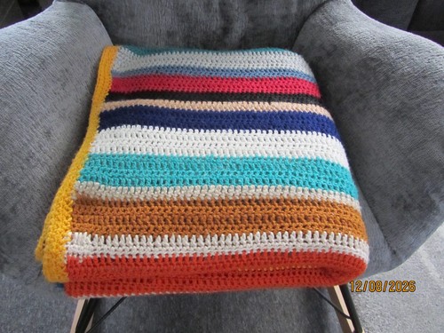 Handarbeit decke mischwolle - handarbeit,