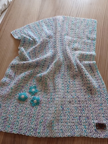 Babydecke handarbeit unikat - babydecke,