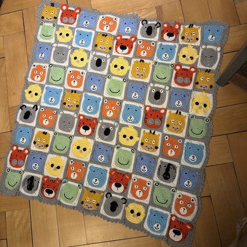Handgehäkelte babydecke - handgehäkelte,