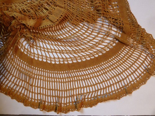 Tischdecke rund gehäkelt - tischdecke,