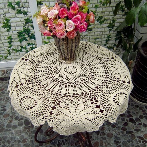 90cm rund handarbeit - 90cm,