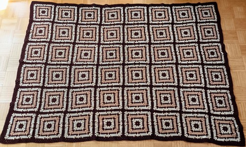 Häkeldecke granny square - häkeldecke,