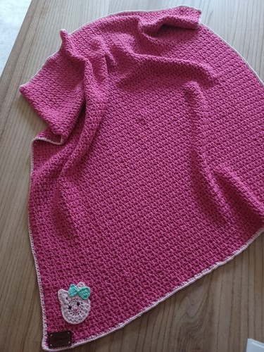 Babydecke gehäkelt handarbeit - gehäkelt,