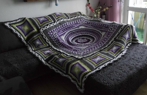 Tagesdecke handarbeit - tagesdecke,,