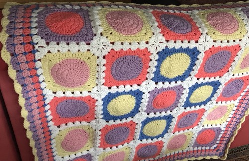 Babydecke handarbeit gehäkelt - handarbeit,