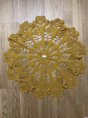 Runde gehäkelte tischdecke - runde,