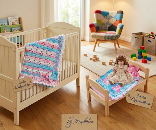Babydecke und puppendecke - und,