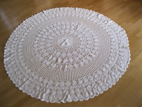 Häkeltischdecke tischdecke - häkeltischdecke,,
